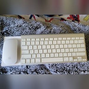 Apple magic mouse and magic keyboard combo